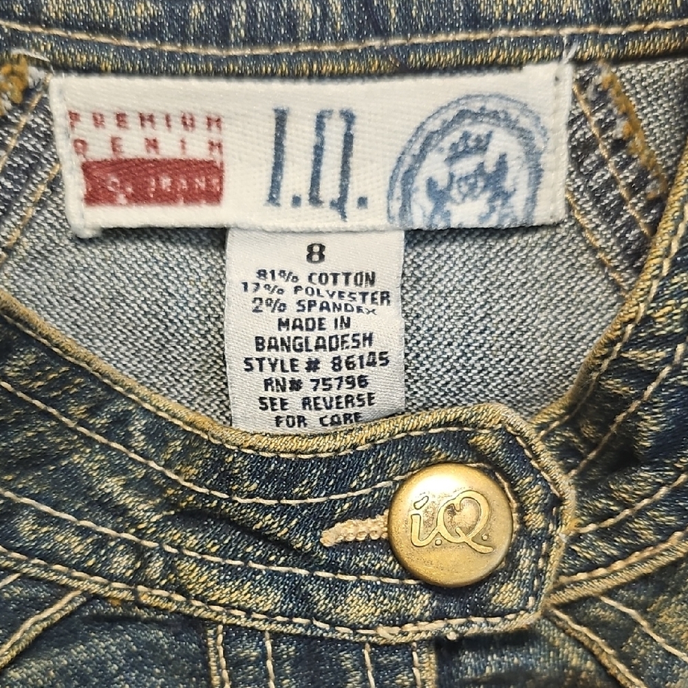 Stylish Kids Denim Jean Jacket - Picture 2 of 5